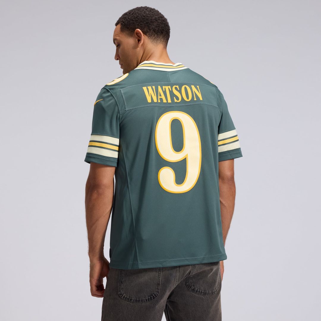 Christian Watson Green Bay Packers Nike Green 2026 Rivalries Collection Stitched Limited Jersey