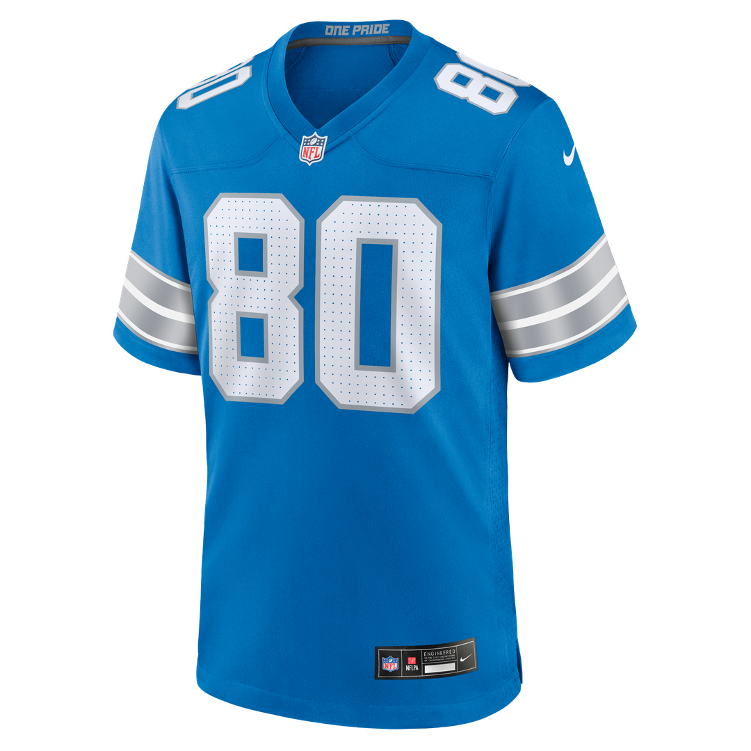 Malik Cunningham Detroit Lions Nike Blue Team Game Jersey