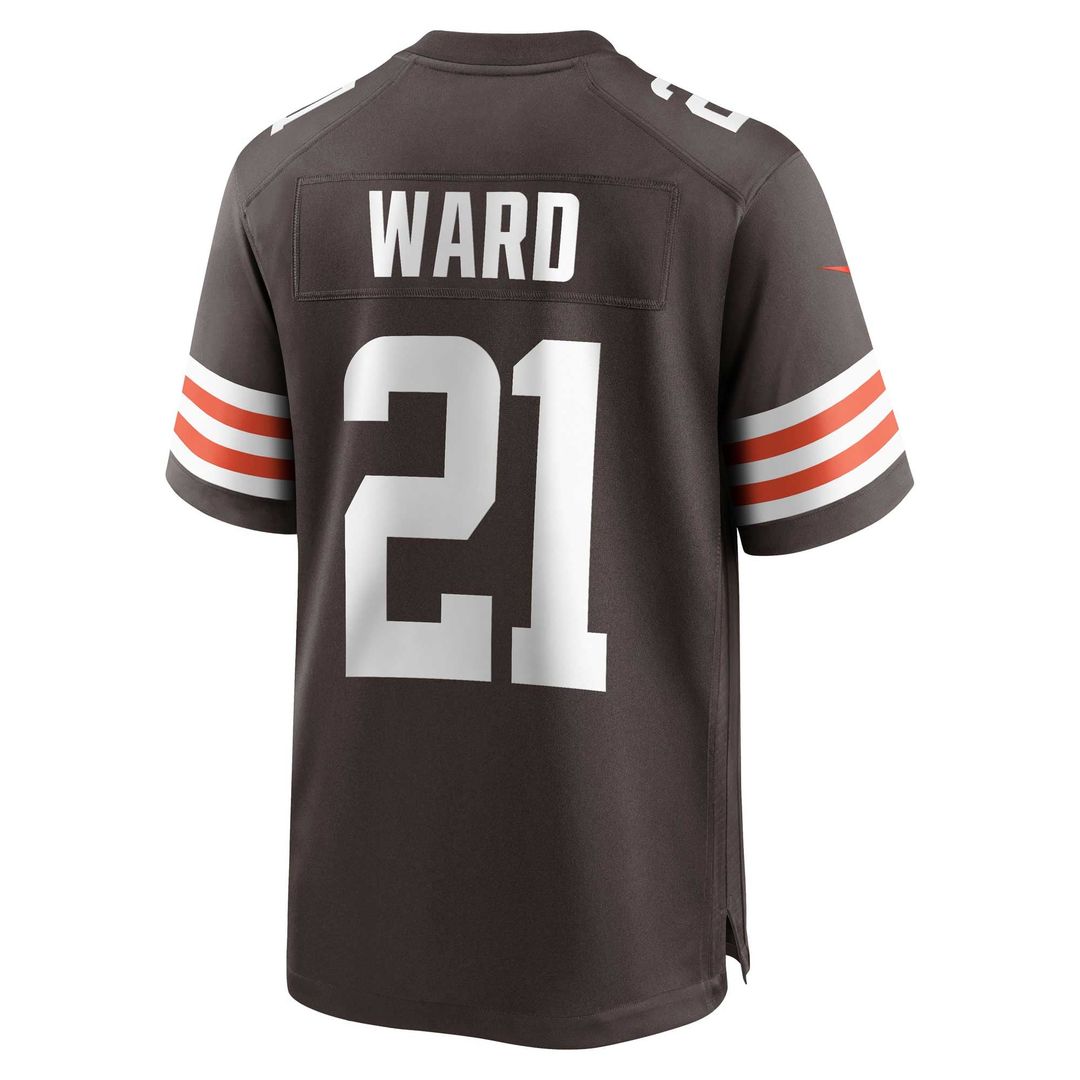 Denzel Ward Cleveland Browns Nike Brown Game Jersey