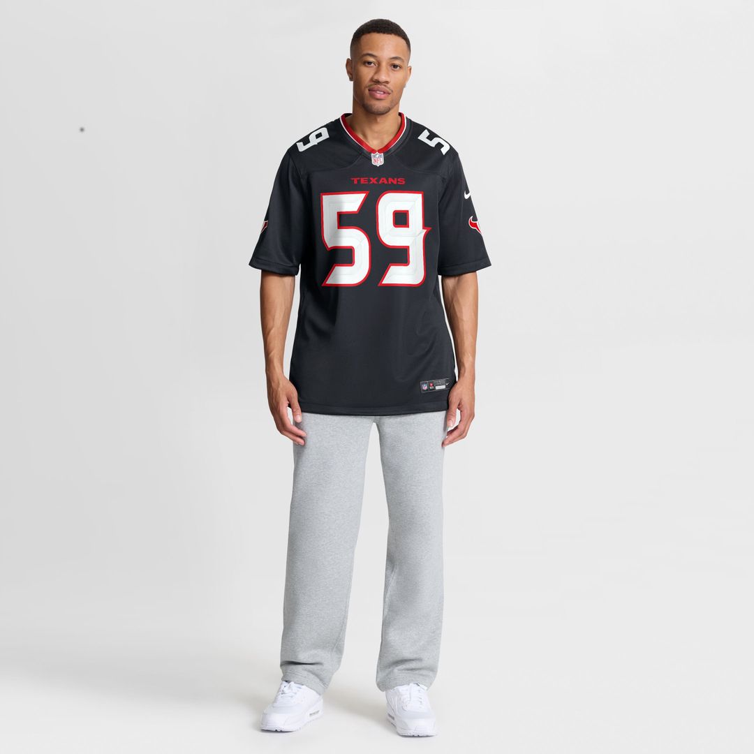 DeMeco Ryans Houston Texans Nike Navy Team Retired Game Jersey