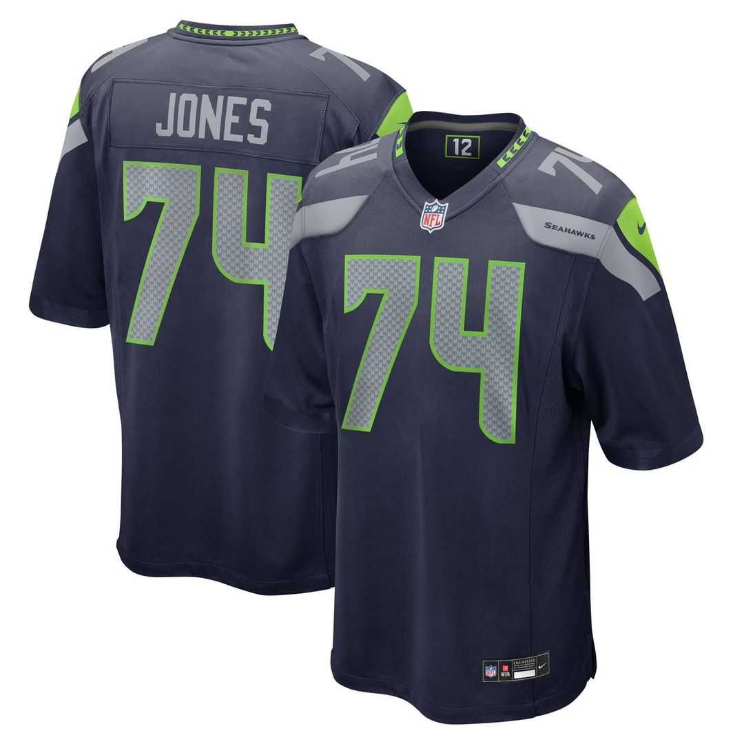 Josh Jones Seattle Seahawks Nike College Navy Team Game Jersey