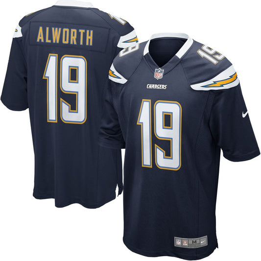 Lance Alworth San Diego Chargers Nike Navy Gridiron Classics Retired Player Game Jersey