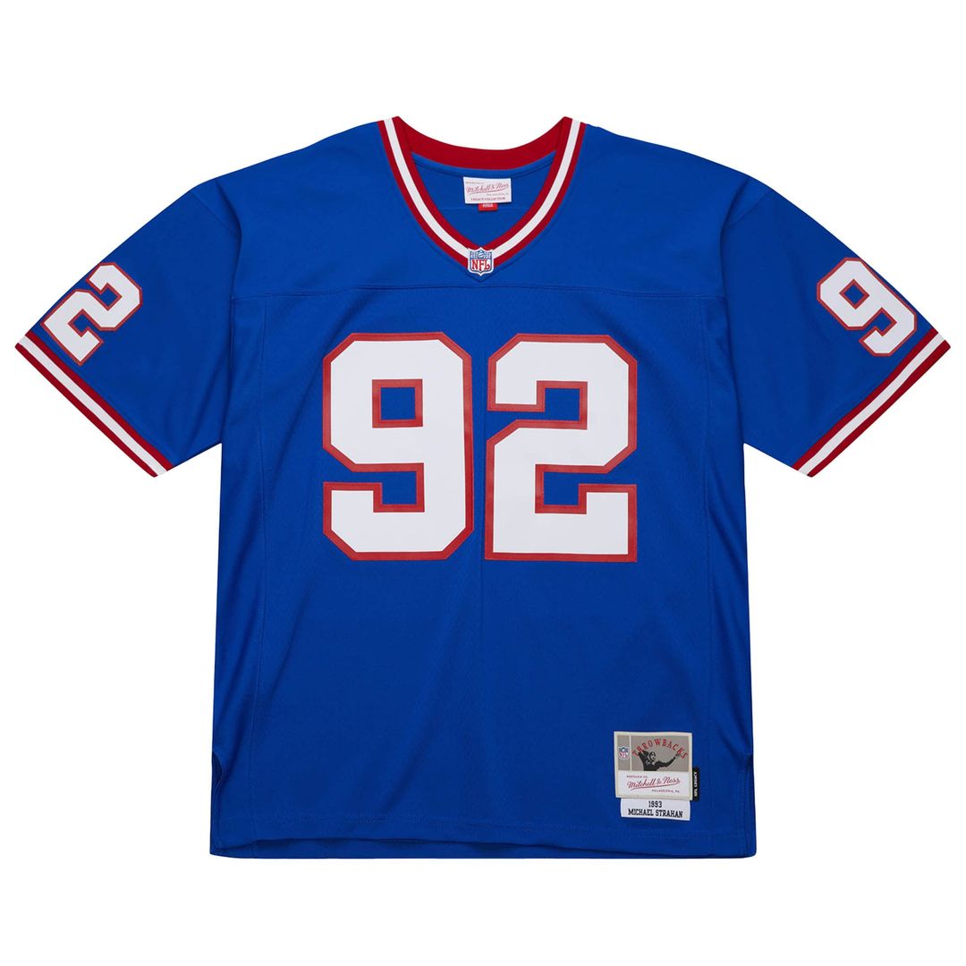 Michael Strahan New York Giants Mitchell & Ness Royal 1993 Legacy Replica Jersey