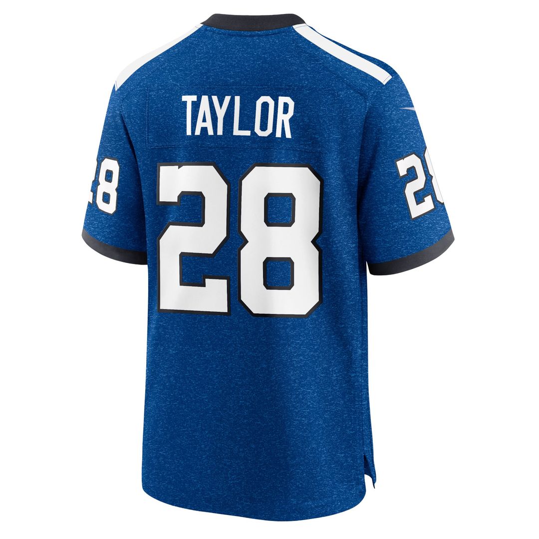 Jonathan Taylor Indianapolis Colts Nike Royal Indiana Nights Alternate Game Jersey
