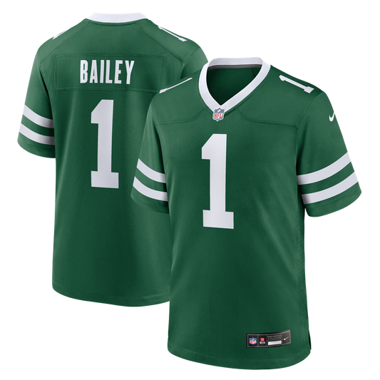 David Bailey New York Jets Nike Green Team Game Jersey
