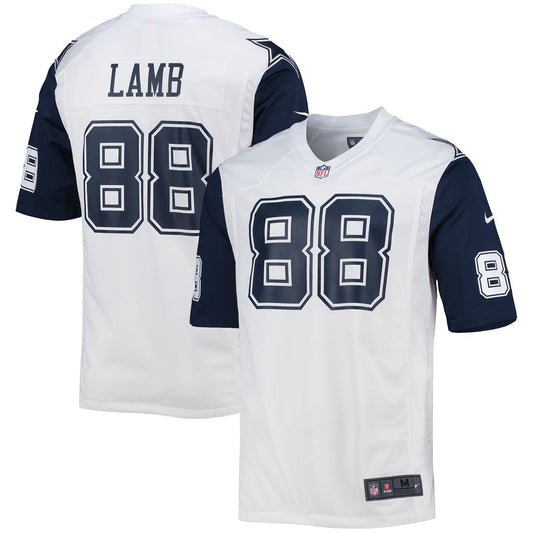 CeeDee Lamb Dallas Cowboys Nike White Alternate Game Team Jersey
