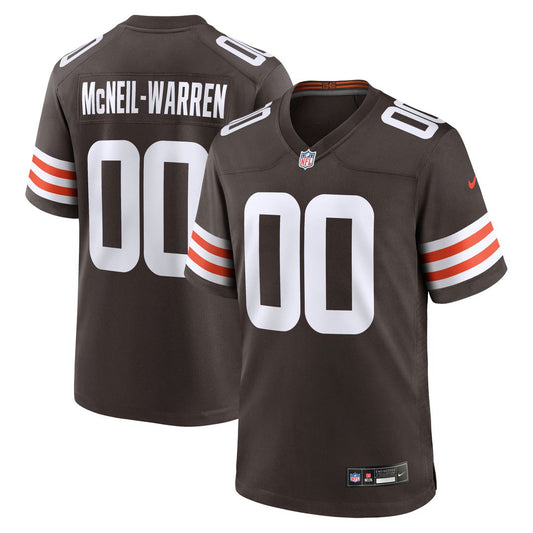 Emmanuel McNeil-Warren Cleveland Browns Nike Brown Game Jersey