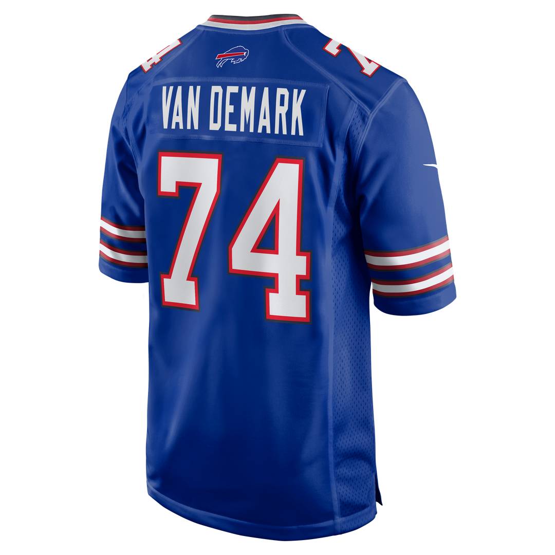 Ryan Van Demark Buffalo Bills Nike Royal Game Player Jersey