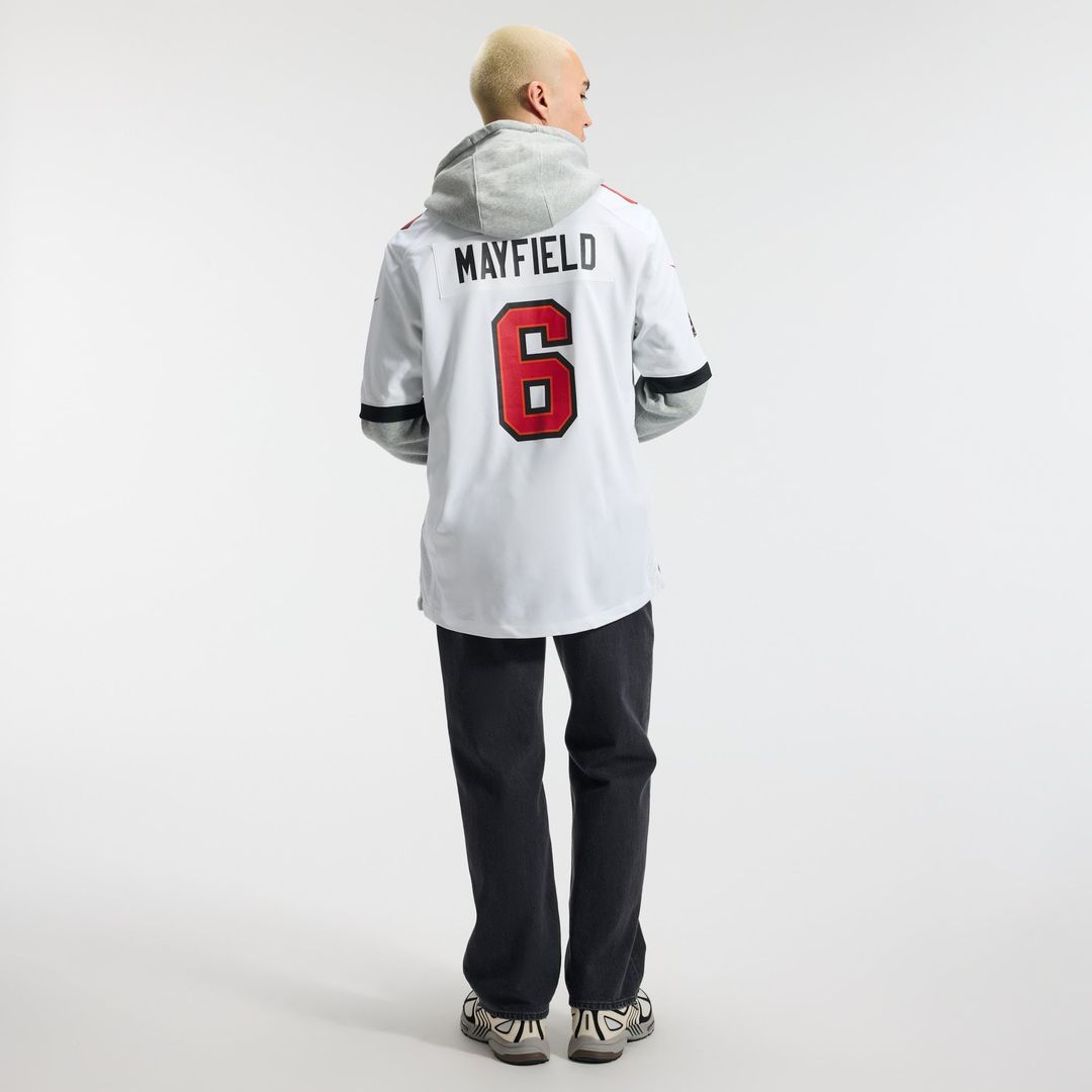 Baker Mayfield Tampa Bay Buccaneers Nike White Away Game Jersey