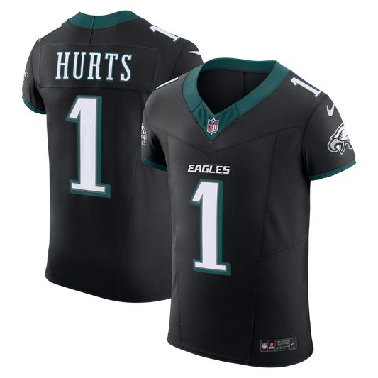 Jalen Hurts Philadelphia Eagles Nike Black Alternate Vapor F.U.S.E. Elite Jersey