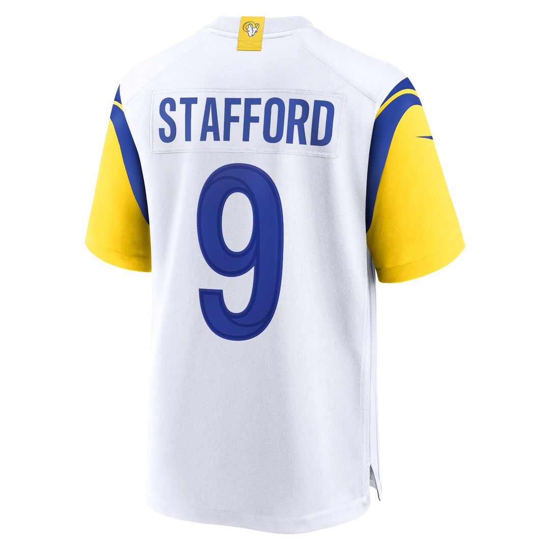 Matthew Stafford Los Angeles Rams Nike White Alternate Game Jersey