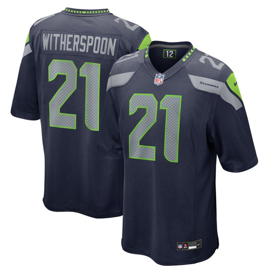 Devon Witherspoon Seattle Seahawks Nike College Navy Game Jersey