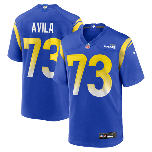 Steve Avila Los Angeles Rams Nike Royal Home Game Jersey