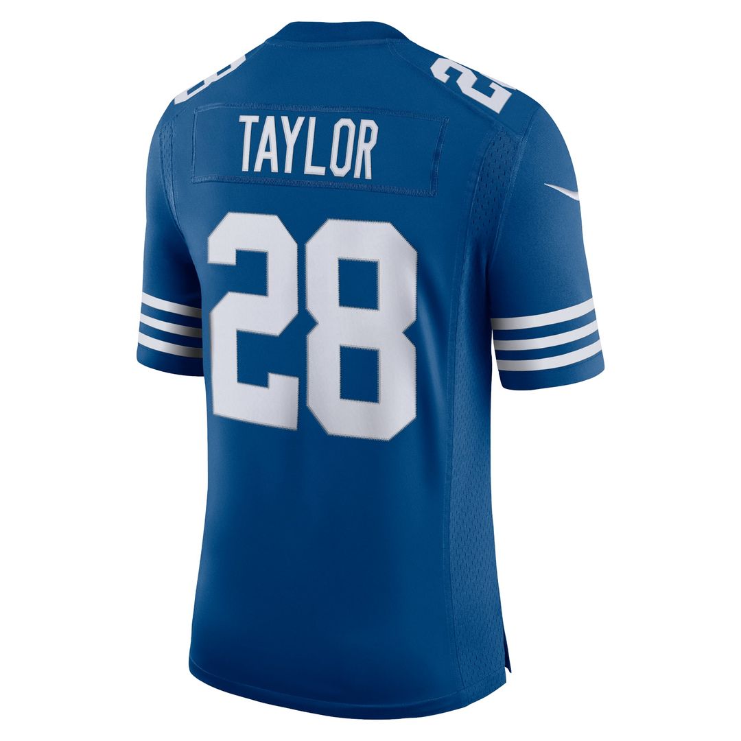Jonathan Taylor Indianapolis Colts Nike Royal Alternate Vapor Limited Jersey