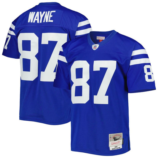 Reggie Wayne Indianapolis Colts Mitchell & Ness Royal Legacy Replica Jersey