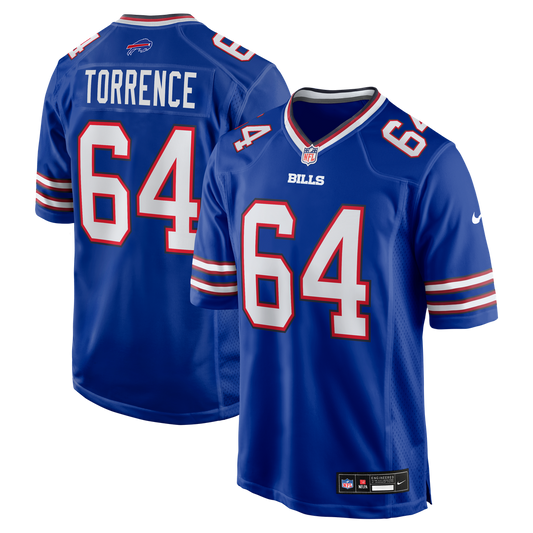 O'Cyrus Torrence Buffalo Bills Nike Royal Home Game Jersey