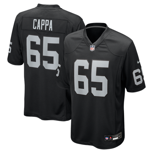 Alex Cappa Las Vegas Raiders Nike Black Team Game Jersey