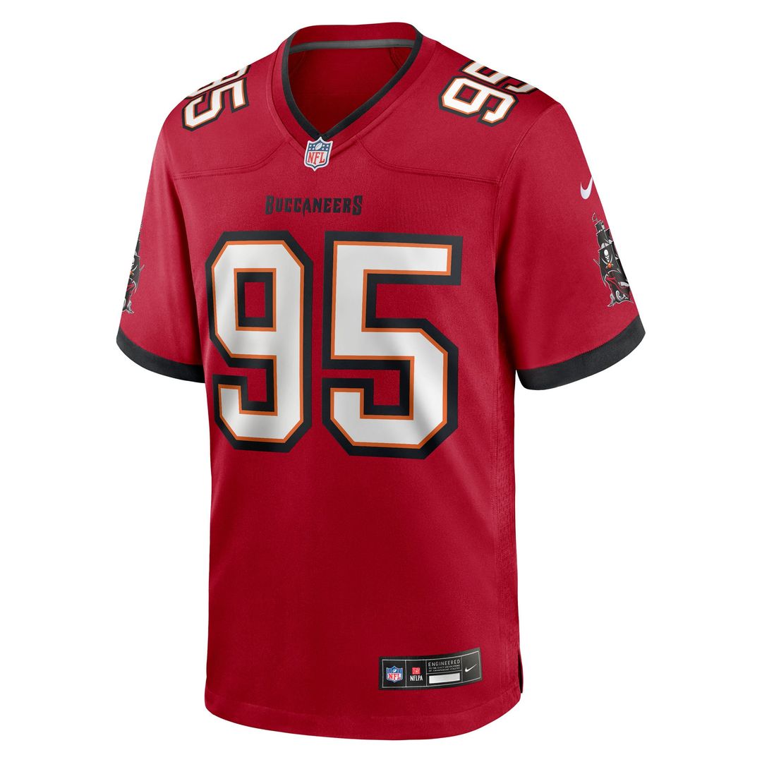 Elijah Roberts Tampa Bay Buccaneers Nike Red Team Game Jersey