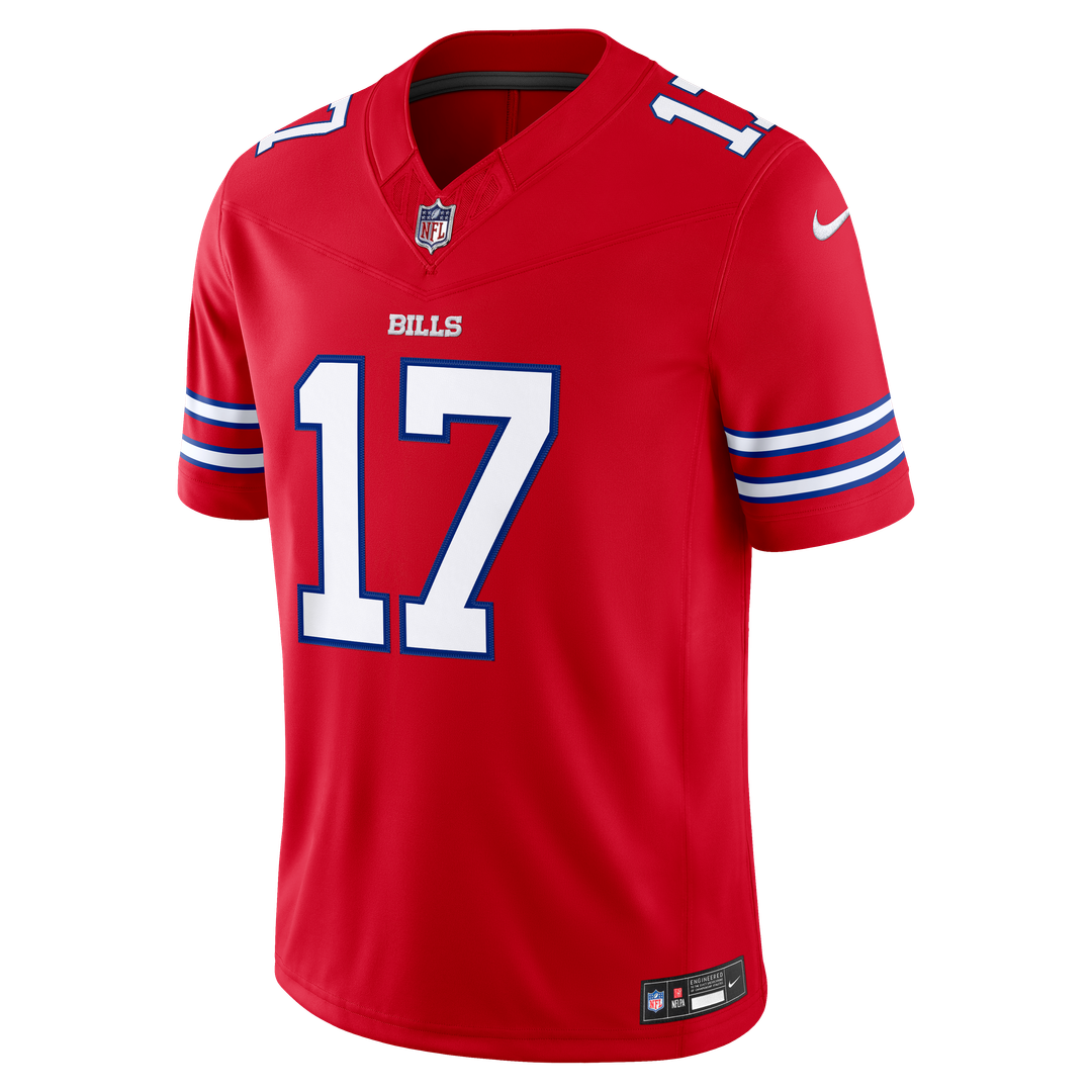 Josh Allen Buffalo Bills Nike White Vapor F.U.S.E. Stitched Limited Jersey