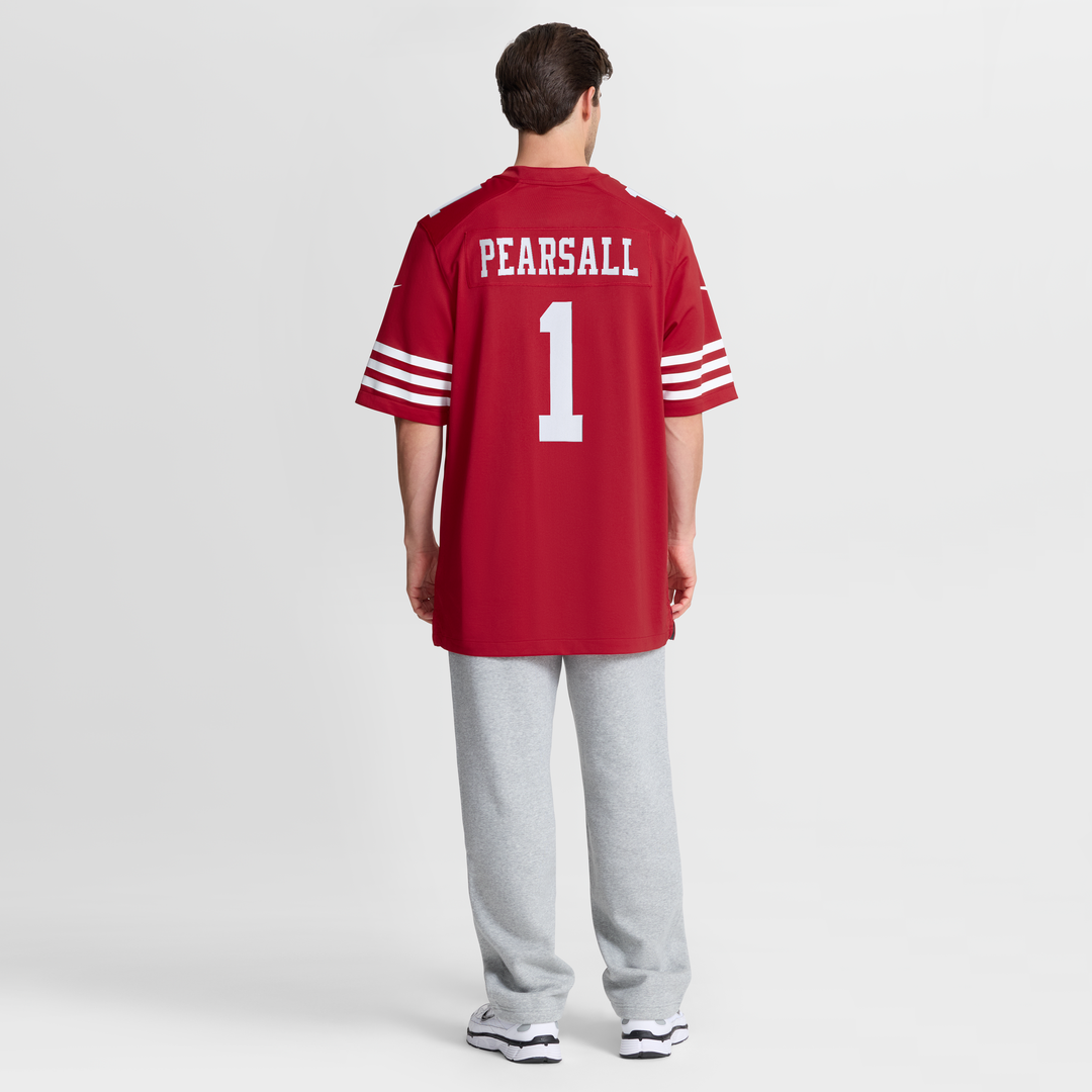 Ricky Pearsall San Francisco 49ers Nike Scarlet Team Game Jersey