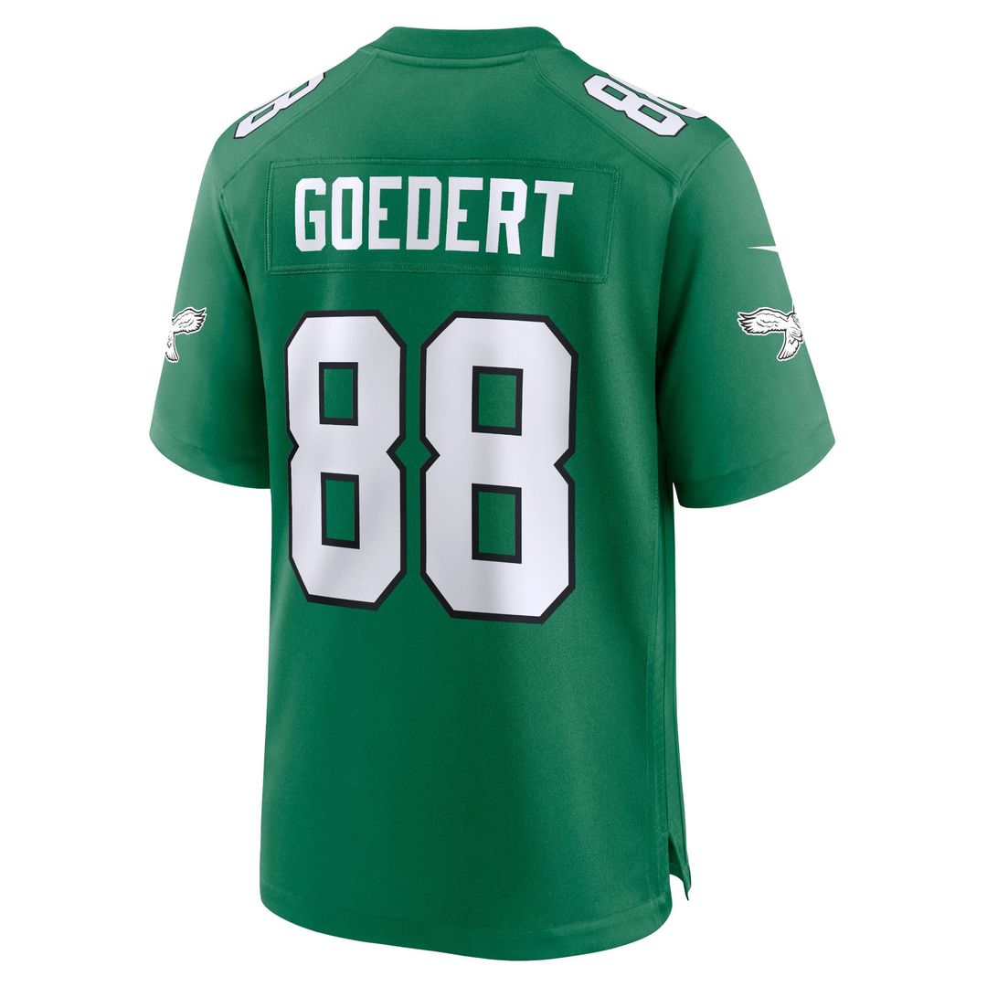 Dallas Goedert Philadelphia Eagles Nike Kelly Green Alternate Game Player Jersey