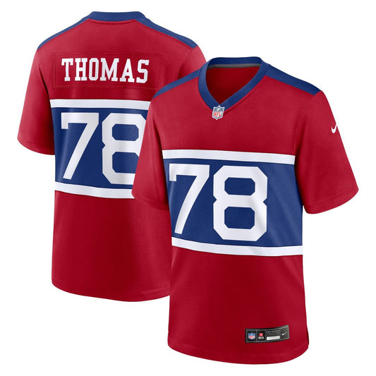 Andrew Thomas New York Giants Nike Century Red Alternate Player Game Jersey