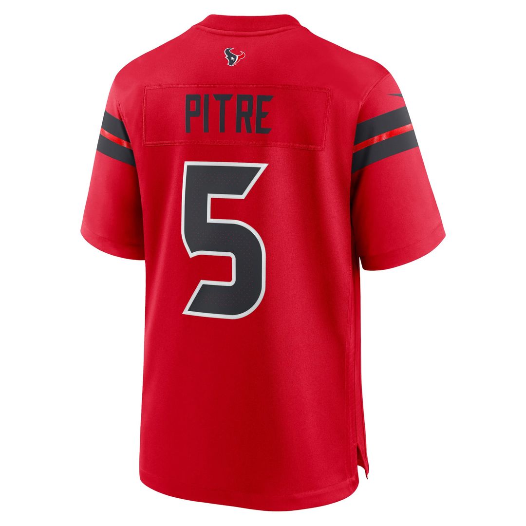 Jalen Pitre Houston Texans Nike Red Alternate Game Jersey