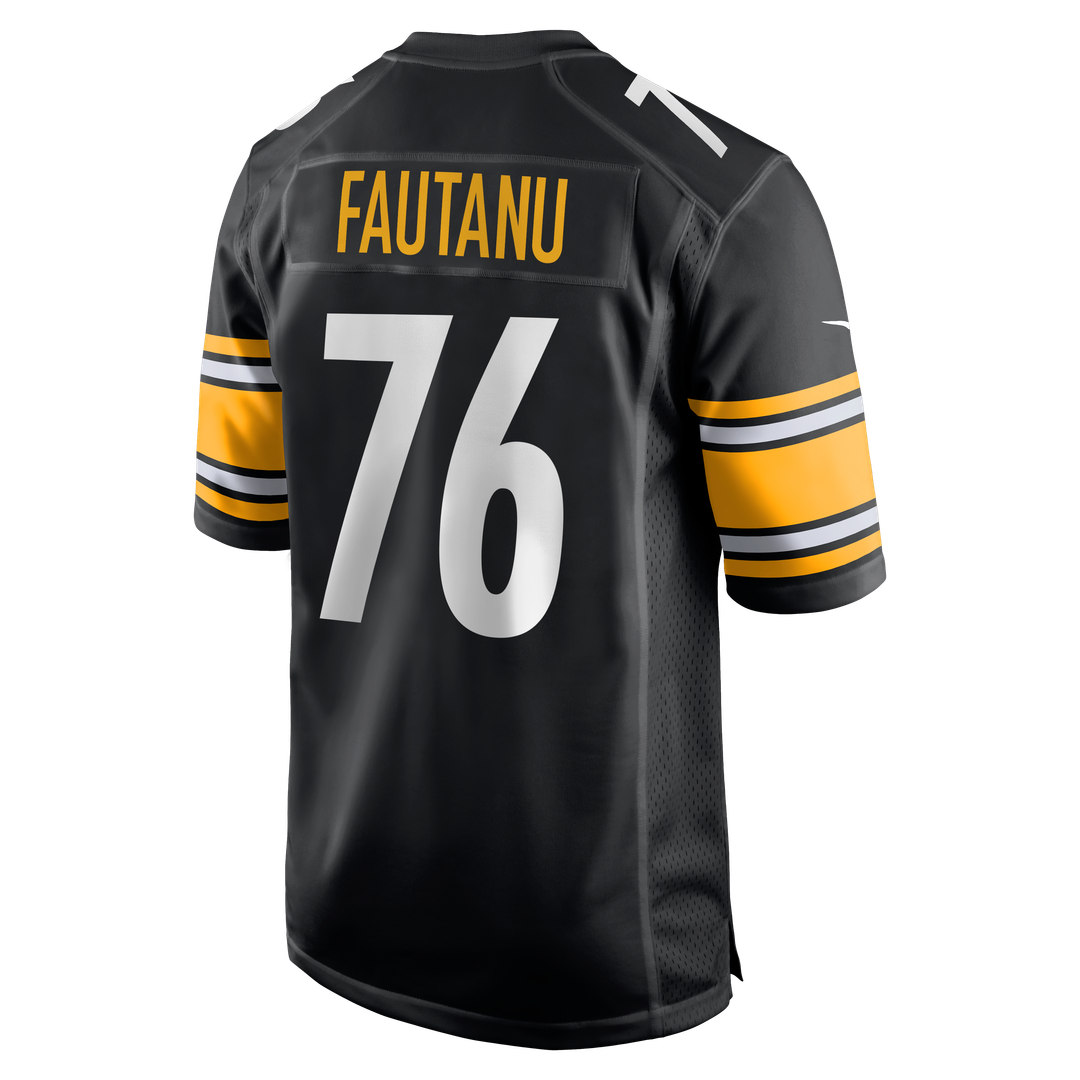 Troy Fautanu Pittsburgh Steelers Nike Black Player Game Jersey