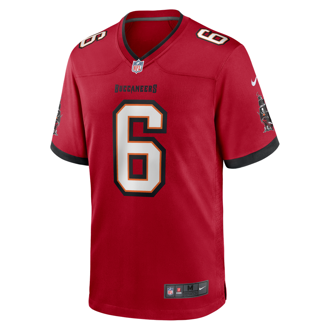 Baker Mayfield Tampa Bay Buccaneers Nike Pewter Alternate Game Player Jersey
