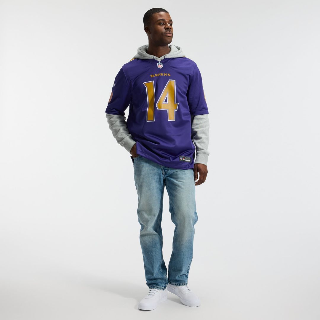 Kyle Hamilton Baltimore Ravens Nike Purple Alternate Game Jersey