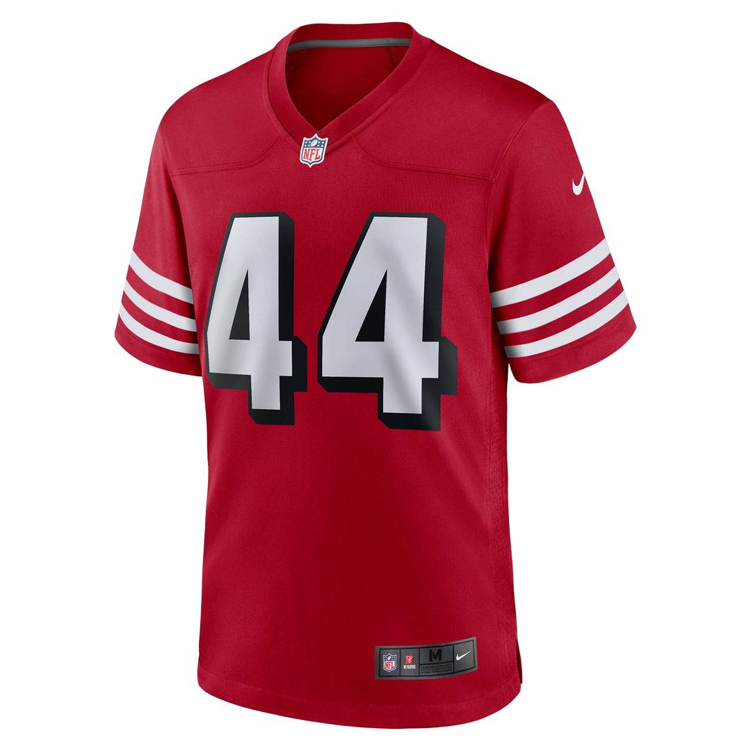 Kyle Juszczyk San Francisco 49ers Nike Scarlet Alternate Game Jersey