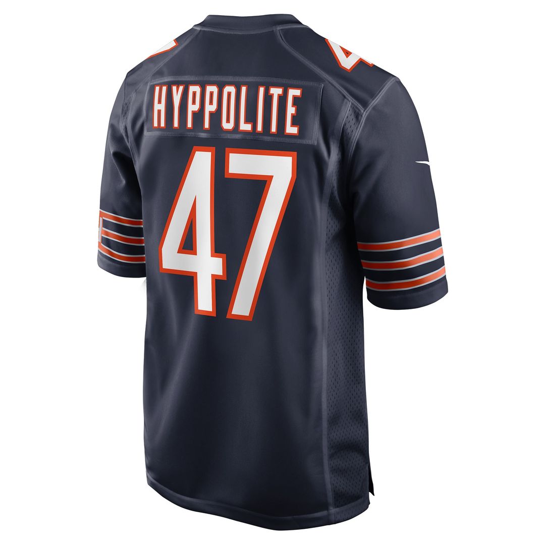 Ruben Hyppolite II Chicago Bears Nike Navy Team Game Jersey