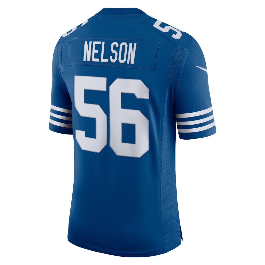 Quenton Nelson Indianapolis Colts Nike Royal Alternate Vapor Limited Jersey