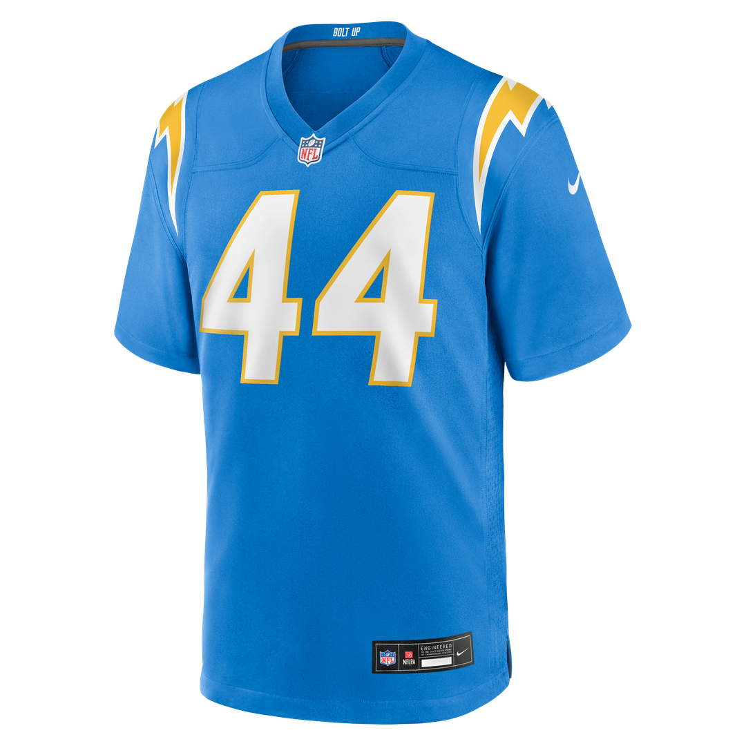Scott Matlock Los Angeles Chargers Nike Powder Blue Team Game Jersey