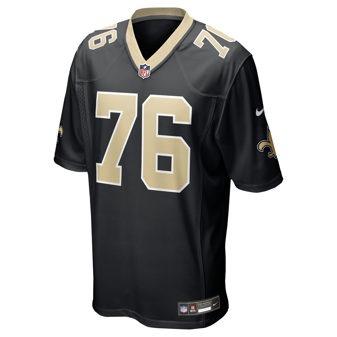 Will Clapp New Orleans Saints Nike Black Team Game Jersey