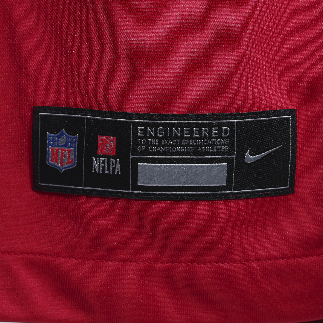 Ricky Pearsall San Francisco 49ers Nike Scarlet Team Game Jersey