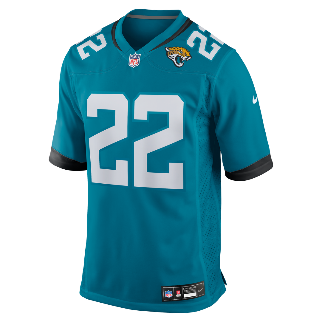 Jarrian Jones Jacksonville Jaguars Nike Teal Team Game Jersey