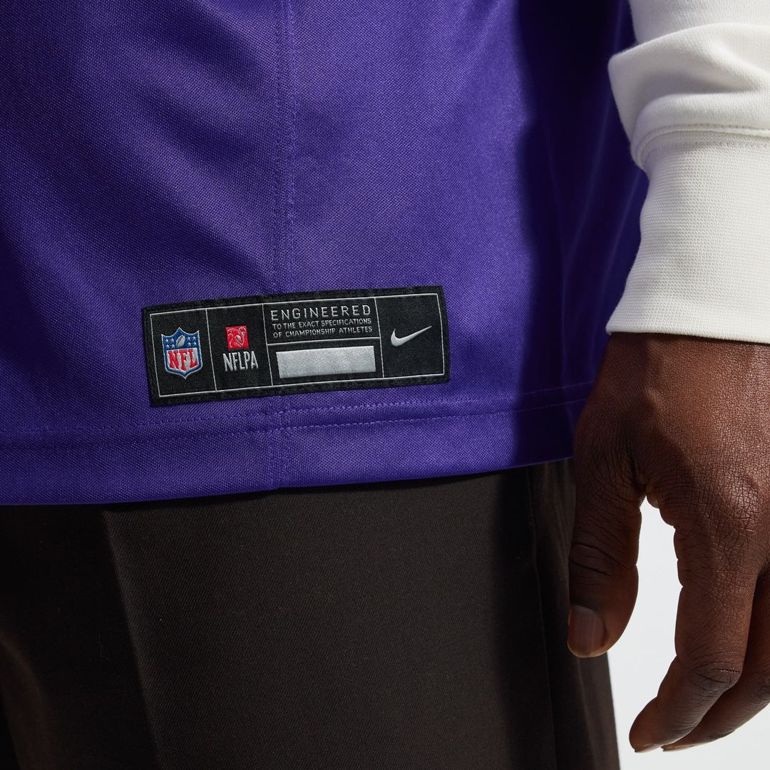 Justin Jefferson Minnesota Vikings Nike White Alternate Vapor F.U.S.E. Stitched Limited Jersey