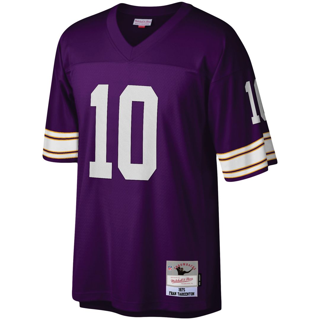 Fran Tarkenton Minnesota Vikings Mitchell & Ness Purple Legacy Replica Jersey