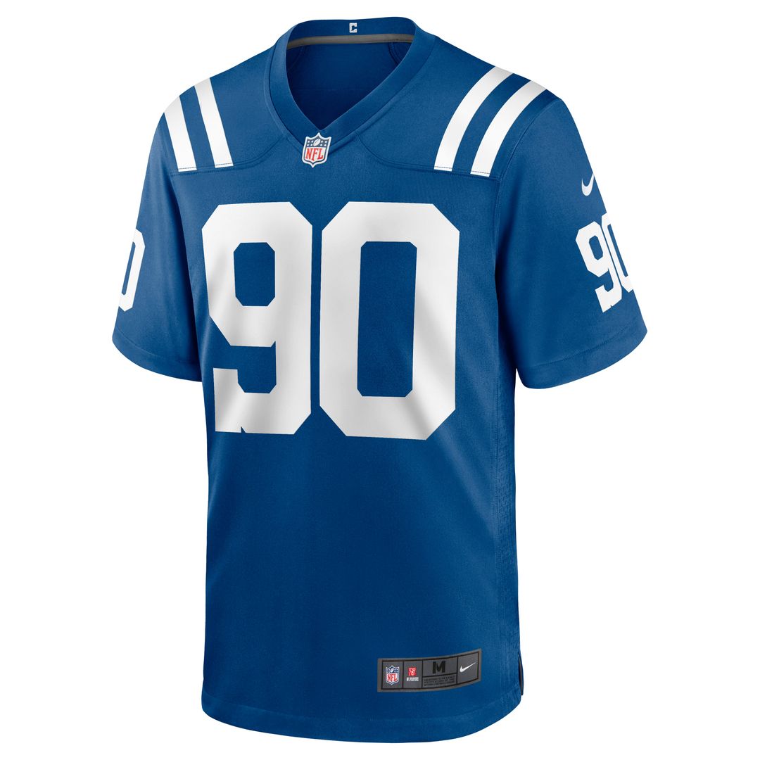 Grover Stewart Indianapolis Colts Nike Blue Alternate Game Jersey