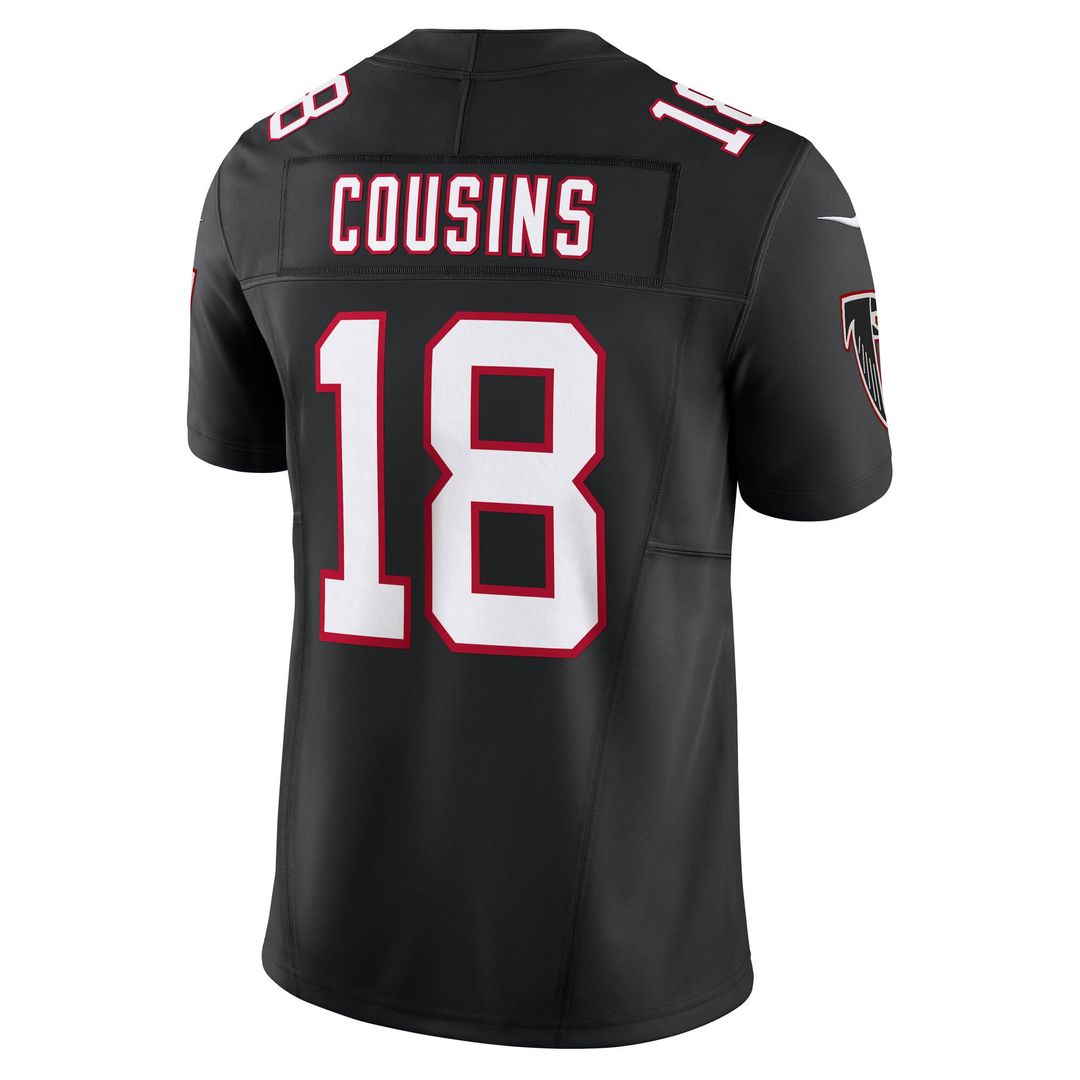 Kirk Cousins Atlanta Falcons Nike Black Vapor F.U.S.E. Limited Jersey
