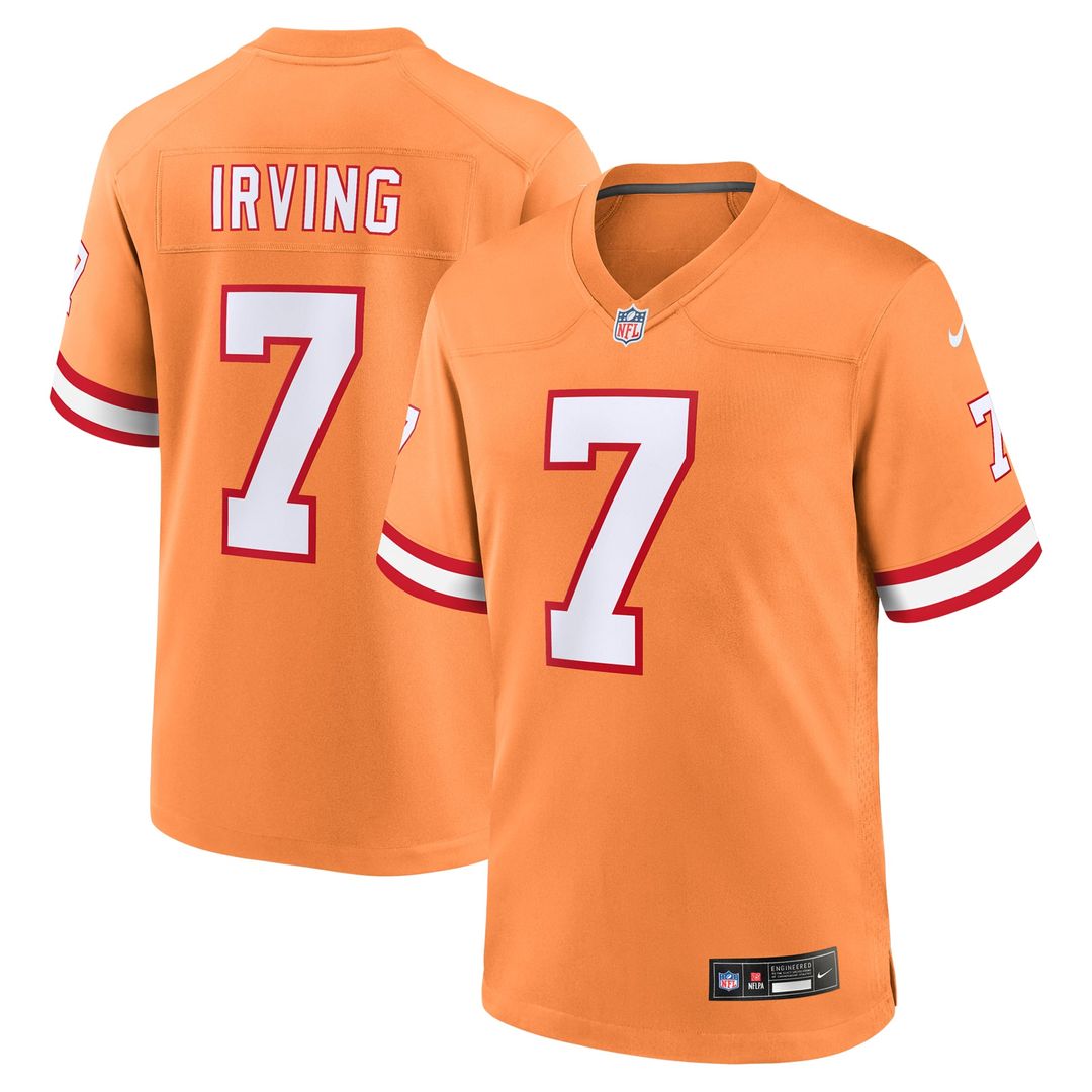 Bucky Irving Tampa Bay Buccaneers Nike Red Game Jersey