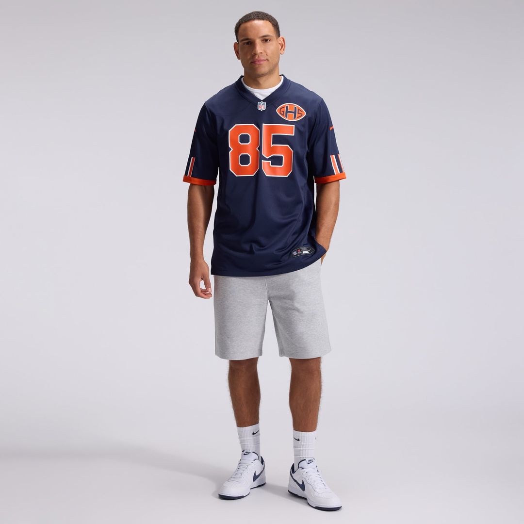 Cole Kmet Chicago Bears Nike Navy 2026 Rivalries Collection Game Jersey