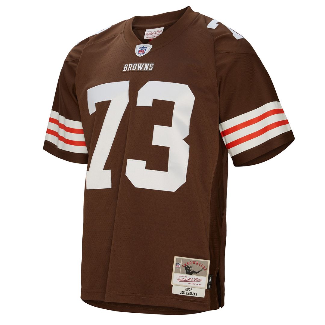 Joe Thomas Cleveland Browns Mitchell & Ness Brown Legacy Replica Jersey