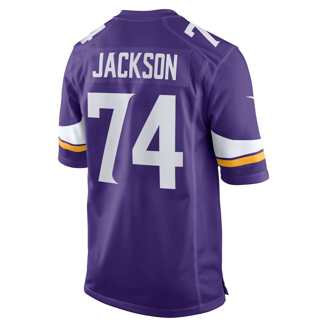 Donovan Jackson Minnesota Vikings Nike Purple Game Player Jersey