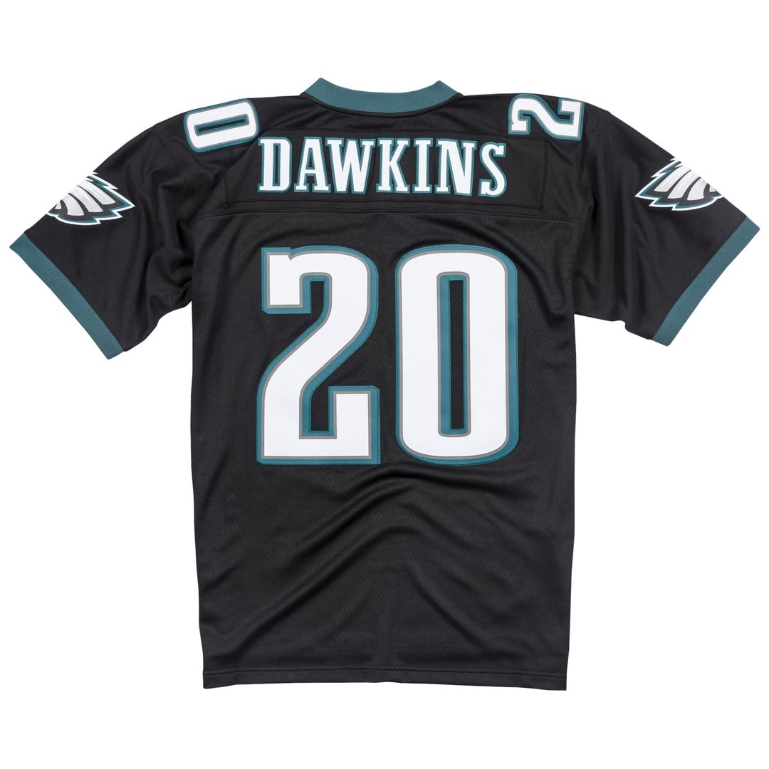 Brian Dawkins Philadelphia Eagles Mitchell & Ness Black Legacy Replica Jersey