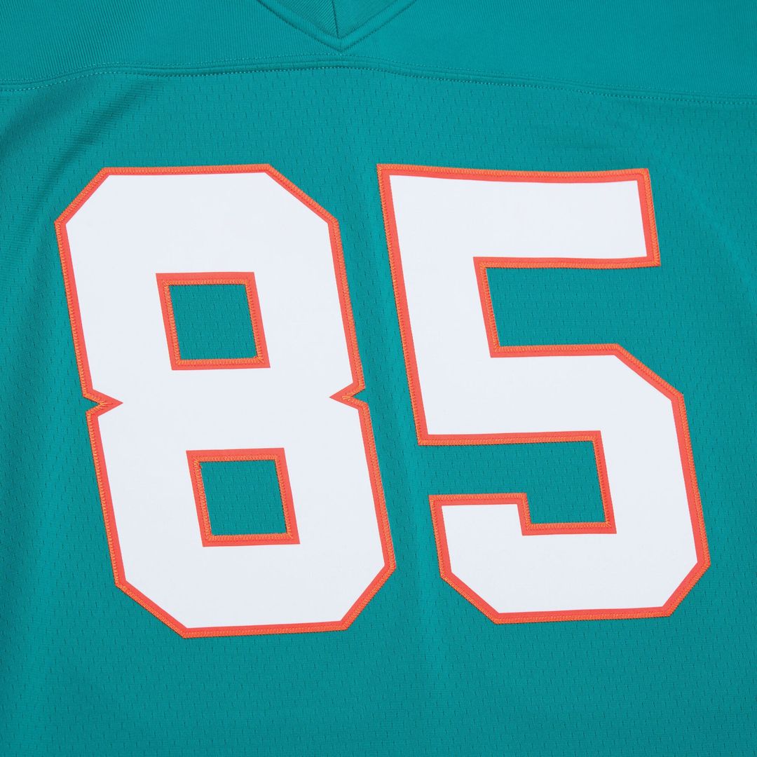 Mark Duper Miami Dolphins Mitchell & Ness Aqua Legacy Replica Jersey