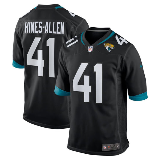 Josh Hines-Allen Jacksonville Jaguars Nike Black Alternate Game Jersey