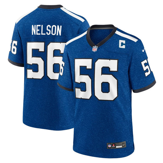Quenton Nelson Indianapolis Colts Nike Royal Indiana Nights Alternate Game Jersey