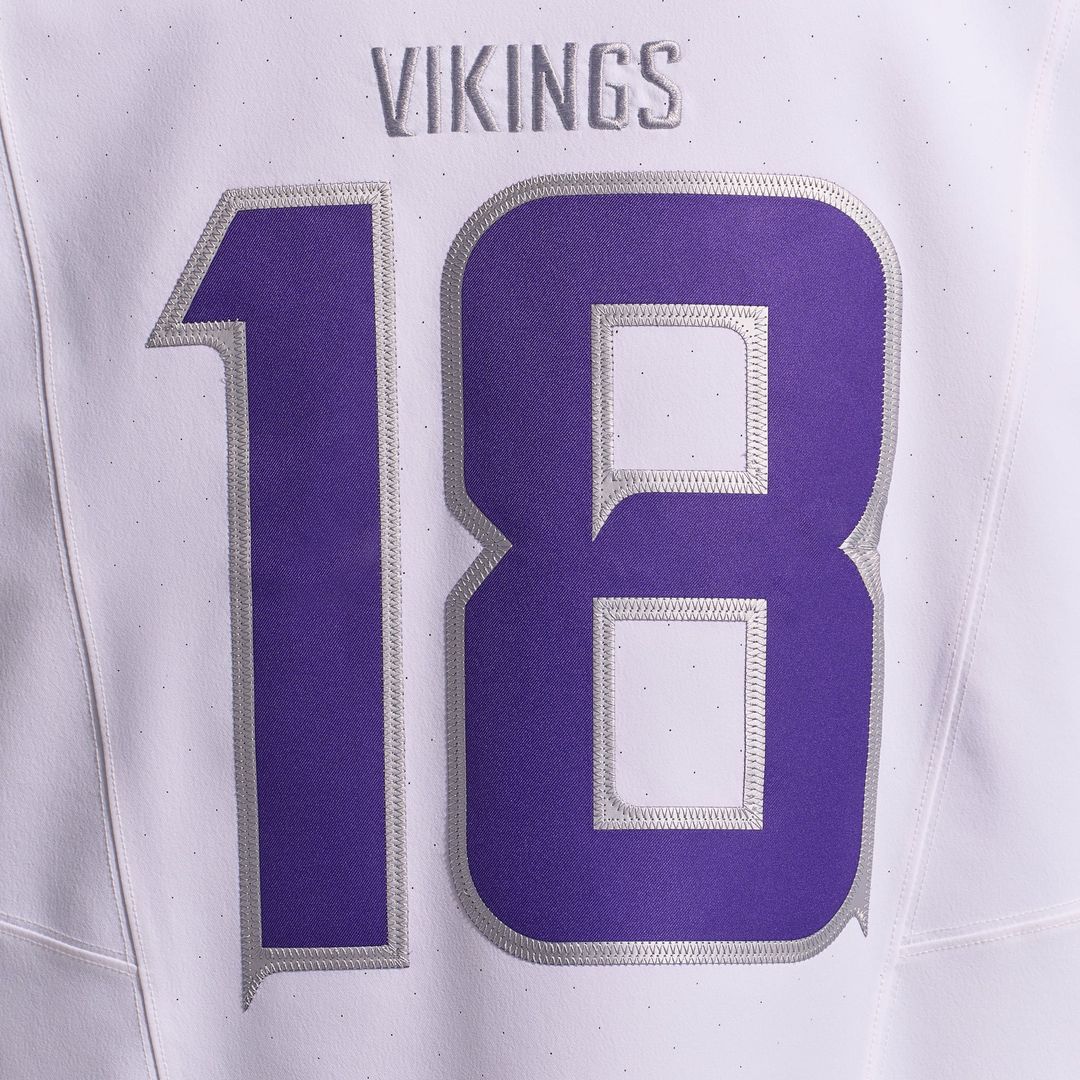 Justin Jefferson Minnesota Vikings Nike White Alternate Vapor F.U.S.E. Elite Player Jersey
